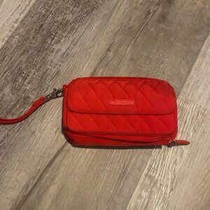 Vera Bradley Red Wristlet